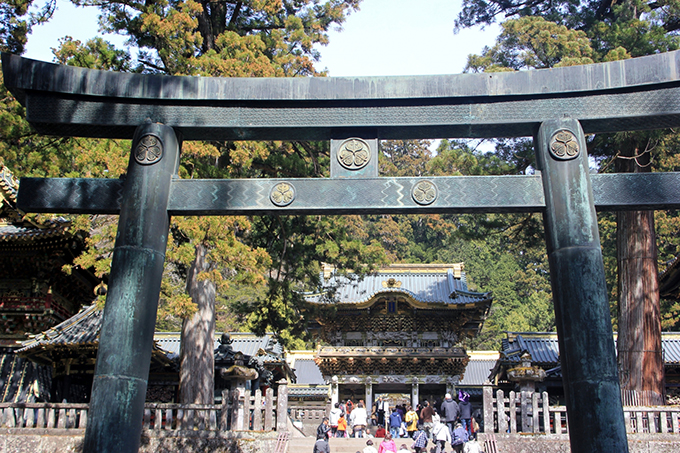 日光東照宮の鳥居